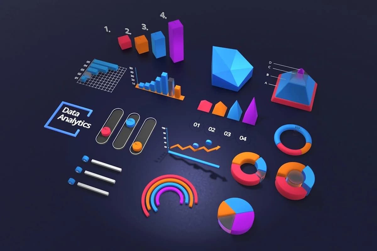 Data analysts reviewing customer data platform pipelines, metrics dashboards, and performance trends