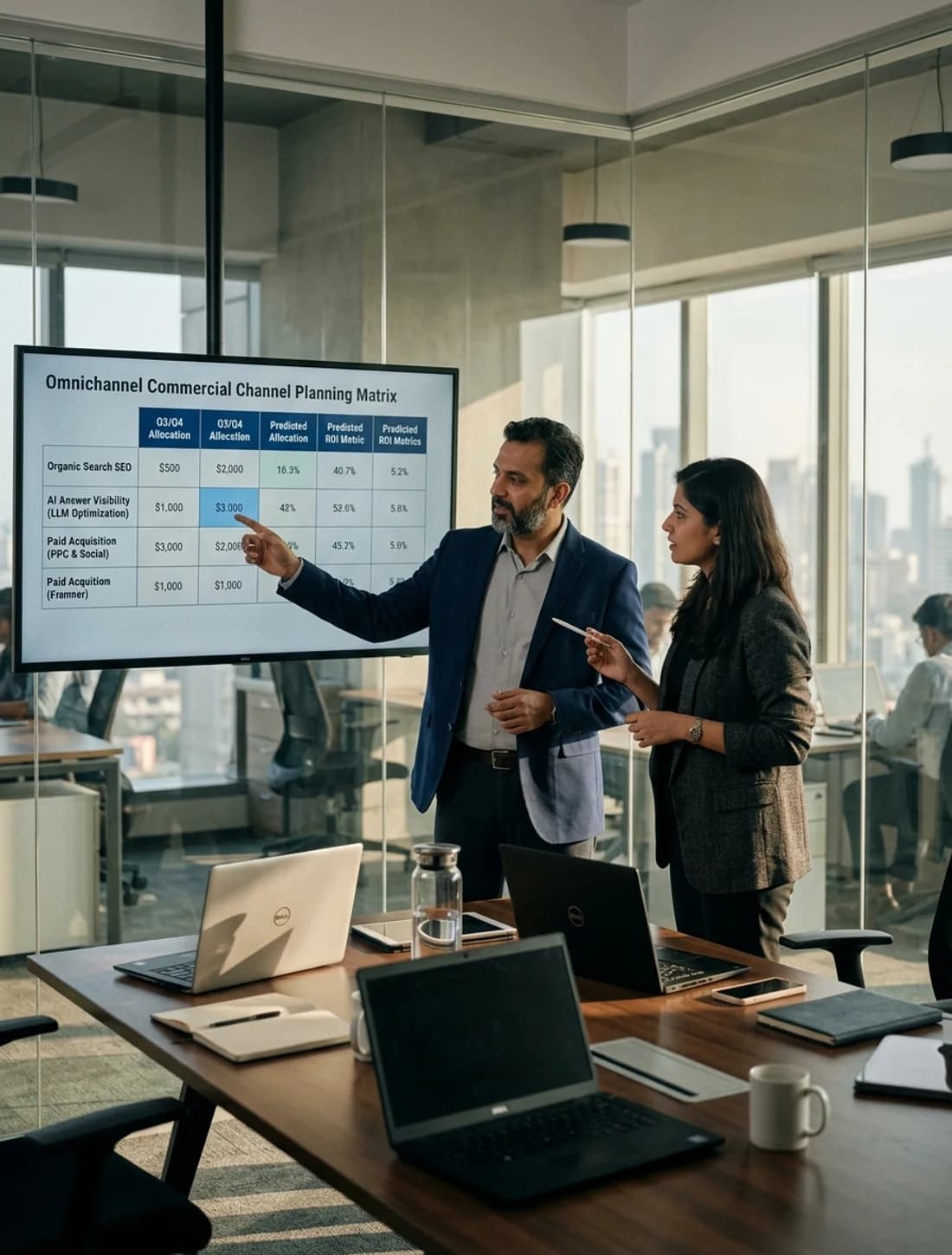 Strategists planning around a commercial objective rather than around individual channels