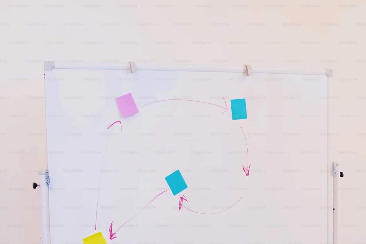 Strategist researching customer intent clusters and outlining authoritative informational guides